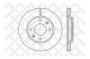 STELLOX 6020-9918V-SX Диск тормозной передний