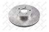 STELLOX 60209952SX 6020-9952-SX_диск тормозной передний (15 inch)/ Subaru Legasy 89 /Impreza 92 /Forester 97