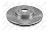 STELLOX 60209961SX 6020-9961-SX_диск тормозной передний/ Toyota Avensis 2.4/2.0D-4D 03