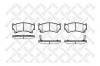 STELLOX 603012B-SX Колодки тормозные дисковые передние