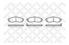 STELLOX 609002-SX Колодки тормозные дисковые передние