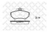 STELLOX 642010B-SX Колодки тормозные дисковые передние
