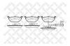STELLOX 644021B-SX Колодки дисковые передние