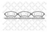STELLOX 652002B-SX Колодки дисковые передние