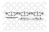 STELLOX 687002B-SX Колодки дисковые передние
