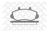 STELLOX 688000SX колодки дисковые п./ Renault Master, Opel Movano 2.5D/2.8DTi 98-01