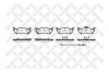 STELLOX 709011B-SX Колодки дисковые задние