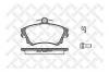 STELLOX 719002B-SX Колодки тормозные дисковые передние