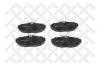 STELLOX 743 000B-SX 743 000B-SX_колодки дисковые задние с антискрип. пластинами/ Jaguar S-Type 2.5i-4.2i V6/V8 99&gt;