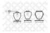 STELLOX 763002-SX Колодки дисковые передние