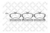 STELLOX 764002B-SX Колодки тормозные дисковые передние