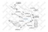 STELLOX 7700270SX 77-00270-SX_сайлентблок цапфы задней подвески/Nissan Murano 07&gt;