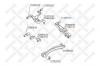 STELLOX 7700427SX 77-00427-SX_сайлентблок рычага зад.подв.попереч./ Suzuki Grand Vitara 06&gt;