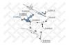 STELLOX 77-00800-SX Подвеска, рычаг независимой подвески колеса
