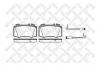 STELLOX 780002B-SX Колодки дисковые передние