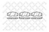 STELLOX 782012B-SX Колодки тормозные дисковые передние