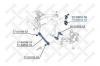 STELLOX 7900056SX 79-00056-SX_втулка стабилизатора заднего центральная d20.7/ Audi A3, VW Golf/Passat all 03
