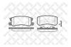 STELLOX 814002BSX Колодки дисковые задние