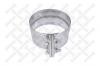 STELLOX 8201015SX 82-01015-SX_хомут сетки глушителя !ступенчатый d=127..132/DAF,Volvo 95XF FL7/10/12 FM10/12 FH12/16