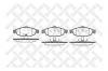 STELLOX 823002B-SX Колодки дисковые передние