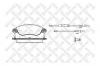 STELLOX 840004-SX колодки дисковые п.