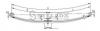 STELLOX 8457605SX 84-57605-SX_лист коренной !перед 2/30x90x66 937+1093 D20 /RVI Magnum