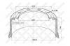 STELLOX 8500041SX 85-00041-SX торм.барабан !420x180/184 H=227 d=290/335 n10x23 под болт/BPW HS..ECO MAXX