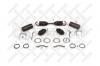 STELLOX 85-10803-SX Р/к тормозной колодки SMB, SAF на сторону ролики, пружина
