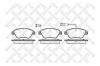 STELLOX 869001-SX Колодки дисковые передние