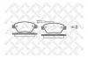 STELLOX 869011-SX Колодки тормозные дисковые передние