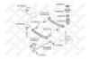 STELLOX 8751008SX сайлентблок зад. продол. рычага пер.!\ Hyundai Accent all 99&gt;