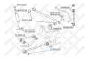 STELLOX 8798083SX 87-98083-SX_сайлентблок зад. продол. рычага нижн.!/ Toyota 4 Runner/ Land Cruiser #J9# 97-02