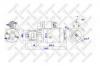 STELLOX 8802027SX 88-02027-SX_стартер! 24V 4KW 11 зубьев 45 гр.вправо\ Volvo F/FL/FM 6/7 96&gt;