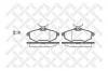 STELLOX 892000SX колодки дисковые п./ Citroen C2/C3 1.1i/1.4i/1.4HDi 02]