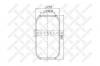 STELLOX 9006440SX 90-06440-SX_пневмоподушка !цил 395-210-130.8/130.8 /Omn BPW/Fruehauf/Kogel/MAN/Volvo/SETRA