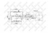 STELLOX 9041834SX 90-41834-SX_пневмопод. со стак.!1отв. М16 смещ.10 1шп-шт.М24 смещ.40 Порш. сталь 1отв.М16/MB Actros