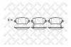 STELLOX 968002SX колодки дисковые з./ Opel Astra G 1.8-2.2DT 01-04/Zafira 2.2i/DTi 01]