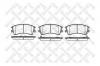 STELLOX 981002B-SX Колодки дисковые передние