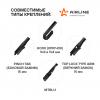 AIRLINE AWBBK600550K Щетки стеклоочистителя 600/550 мм (24/22) бескаркасные, 2 шт. 3 адаптера