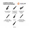 AIRLINE AWBBK650410K Щетки стеклоочистителя 650/410мм (26/16) бескаркасные