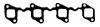 BGA MG1342 MG1342_прокладка коллектора впускного!\ Toyota Corolla/Camry/Avensis 1.8D-2.2TD 1C-3C 82&gt;