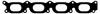 BGA MG2516 MG2516_прокладка коллектора впускного!\ Audi A3/ A4/ A6, VW Golf/ Passat 1.8i/T 20V 94&gt;