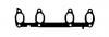 BGA MG4558 MG4558_прокладка коллектора выпускного!\ Audi 80/100/A4, VW Golf/Passat 1.6-2.0/1.9TD 89&gt;
