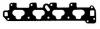 BGA MG5582 MG5582_прокладка коллектора впускного!\ Opel Astra/Tigra/Corsa 1.4/1.6 16V 93-00