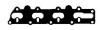 BGA MG5586 MG5586_прокладка коллектора выпускного!\ Opel Astra/Vectra/Omega/Frontera 1.8-2.2 16V 93&gt;