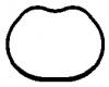 BGA MG8528 MG8528_прокладка коллектора впускного! (x4)\Mazda 2,Ford Fusion/Fiesta 1.2-1.6 16V G4 01&gt;