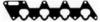 BGA MG9524 MG9524_прокладка коллектора впускного!\ Mitsubishi Colt/Lancer 1.3 16V 4G13 01&gt;