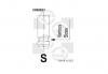 BGA V998857 V998857_клапан впускной! 33x6x112.5\ Mitsubishi Galant 2.0 16V 4G63/Space Gear 2.4 16V 4G64K 93&gt;