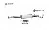 ASSO 12.6089 Средний глушитель выхлопных газов