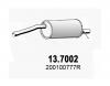 ASSO 137002 Глушитель задняя часть Рено Duster 1.6 16V  2WD  10-&gt;